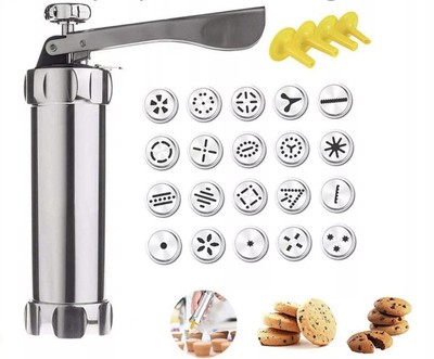 Ultimate Cookie Press Kit - Biscuit & Cake Decorating Machine Tools for Kitchen