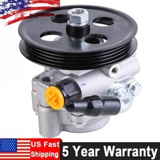 Power Steering Pump 21-5931 w/Pulley Compatible for 1995-2007 Toyot-a Camry