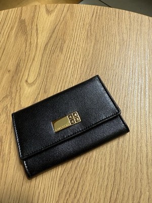 Givenchy Key Wallet Leder Schwarz Herren Neuwertig Original Mit Verpackung