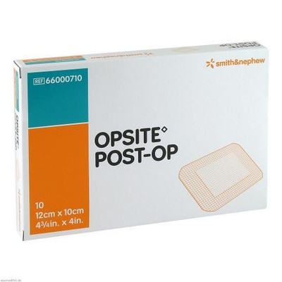 2x OPSITE Post-OP 10x12 cm Verband einzeln steril 10X1 ST