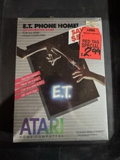 Atari E.T. Phone Home Home Computers 16k Cartridge SEALED RARE image