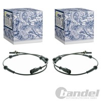 2X Vemo ABS-SENSOR Raddrehzal Hinten Passend FüR Nissan Primastar Opel Vivaro