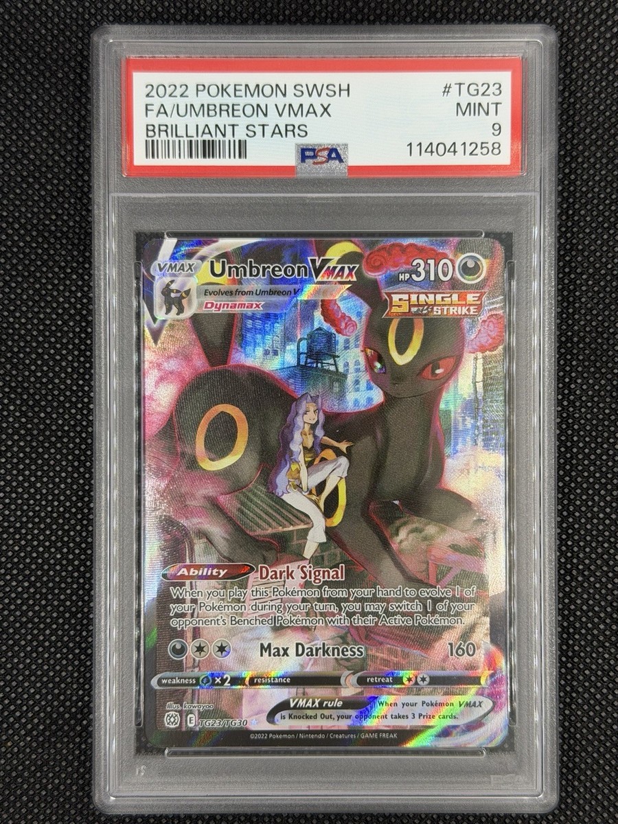 Umbreon VMAX TG23/TG30 Swsh09: Brilliant Stars Trainer Gallery