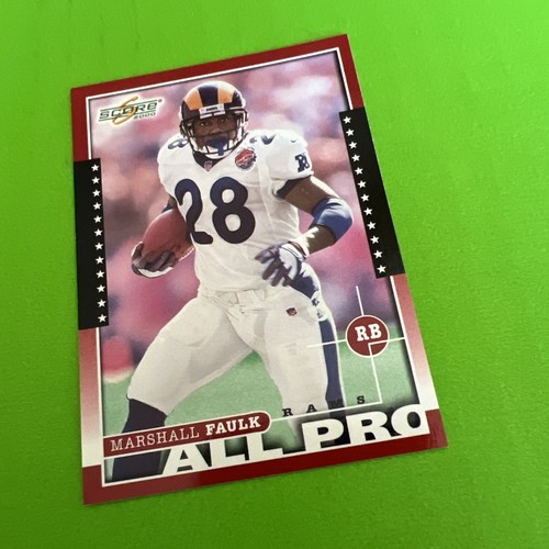 Score Score 2000 # 247 Marshall Faulk Rams - Foto 3 di 4