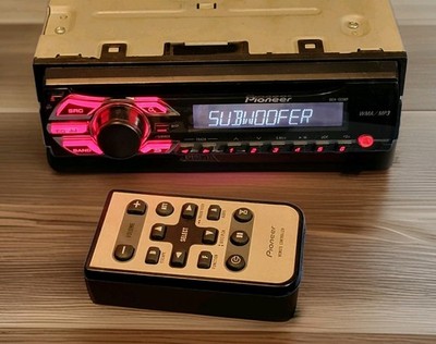 Pioneer DEH-150MP MP3/CD Player In Dash Receiver W Remote Tested Works Great 