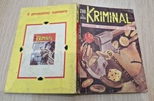 KRIMINAL N. 289,  Edizione Corno 