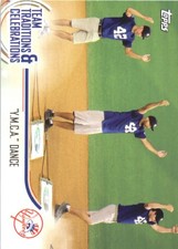 2018 Topps Opening Day Team Traditions and Celebrations #TTCYD Y.M.C.A. Dance BB