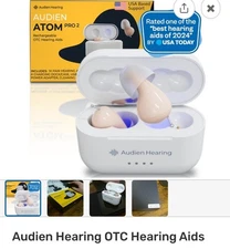 Audien Atom Pro 2 | Open Box Compact Wireless Sound Units + Charging Dock