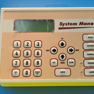 AAON System Manager ASM01901 Control Panels & Keypads Control Panel Keypad