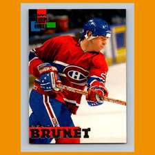 Benoit Brunet #227 1994-95 Stadium Club Montreal Canadiens Hockey Card NHL