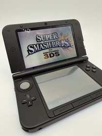 Nintendo 3DS XL Blue and Black With SD Card Working Tested USA