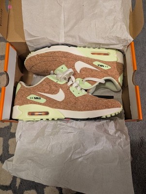 Rare! Nike Air Max 90 NRG Golf Cork Beechtree Volt DC4932 200 M Size 9.5