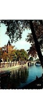50s Paris: Seine River Pont au Change Mexichrome Postcard 1950s Bridge View
