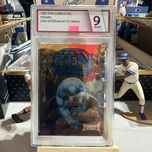 ZEN Intergalactic Ninja Chromium Promo Card #No Number Comic Book Collector 1993