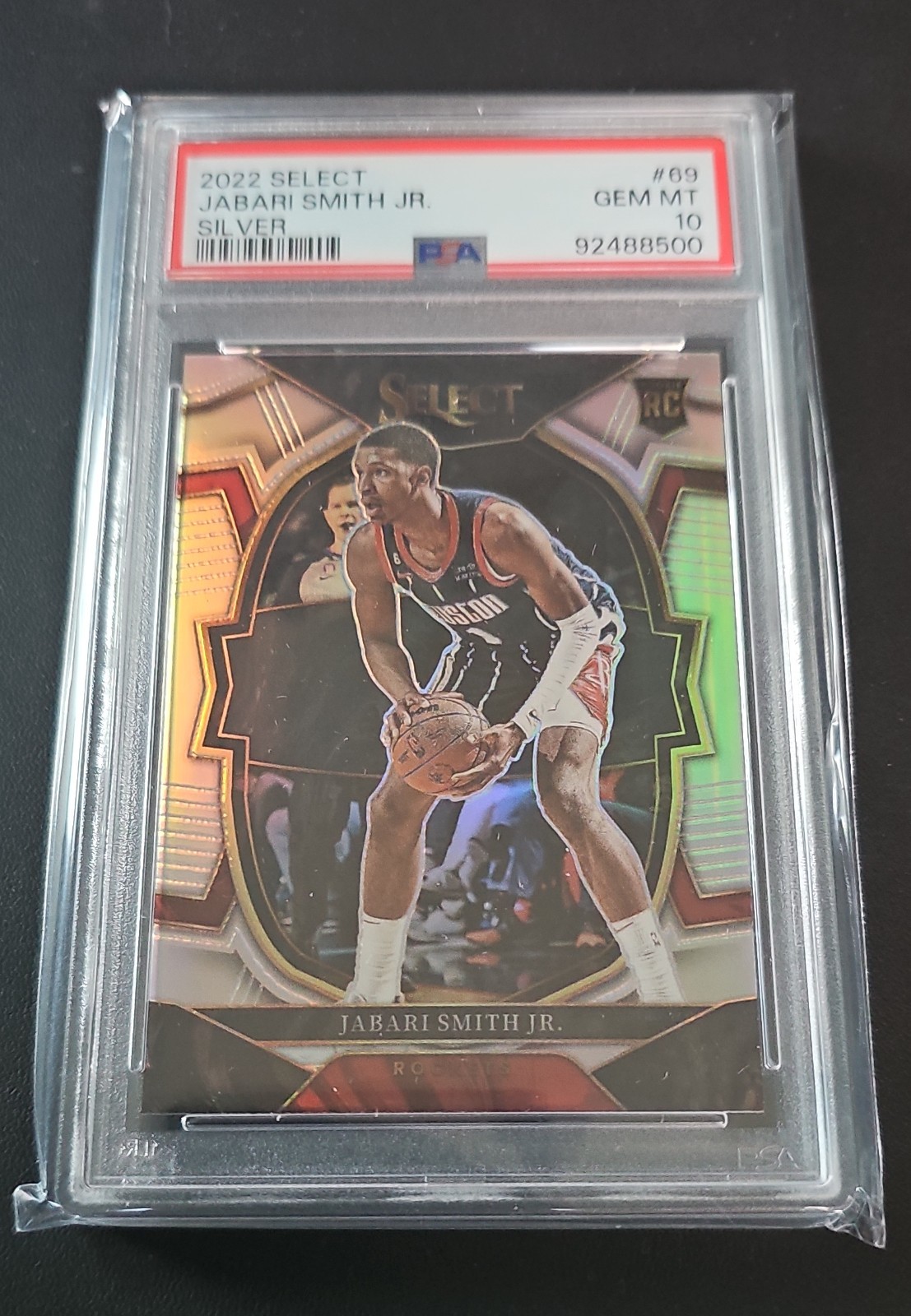 2022-23 Panini Select - Concourse Jabari Smith Jr. #69 Silver Prizm (RC)