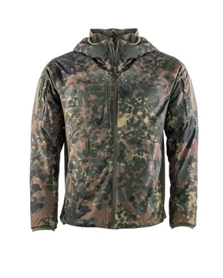 Bundeswehr 5TD Flecktarn Jacke Insulated Level 4 Übergang u Midlayer Jacke Large - Bild 1 von 4