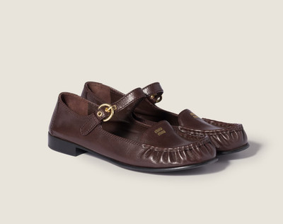 Miu Miu Women's Leather Loafers - Size 6 - Worn Once with Original box