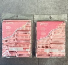 WILHOLD SNAP-ONS SMALL PINK ROLLERS MAGIC SPRING COVER 16-CT LOT OF 2 NOS