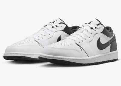 NEW Air Jordan 1 Low Men's Multi Size White/Black-White 553558-132 Fast Ship
