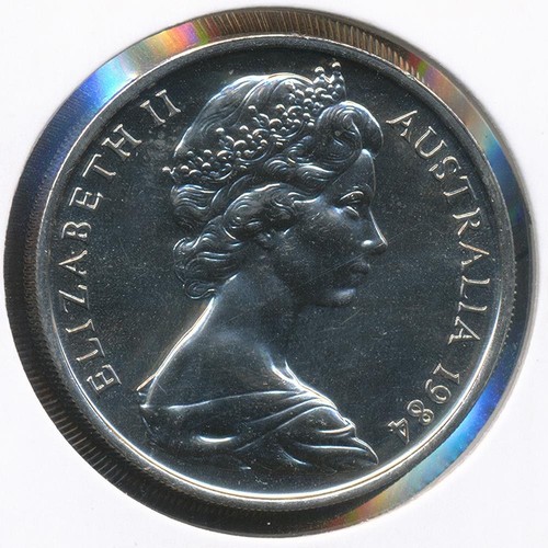 Australia 1984 Twenty Cents 20c Elizabeth II - Choice Uncirculated - Picture 3 of 3