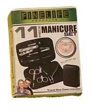 Manicure Set 11 Pieces in Set Great for Travel or Every Day 