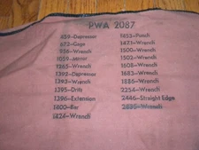 PRATT WHITNEY R985 RADIAL ENGINE TOP TOOL KIT - NEW & SERV