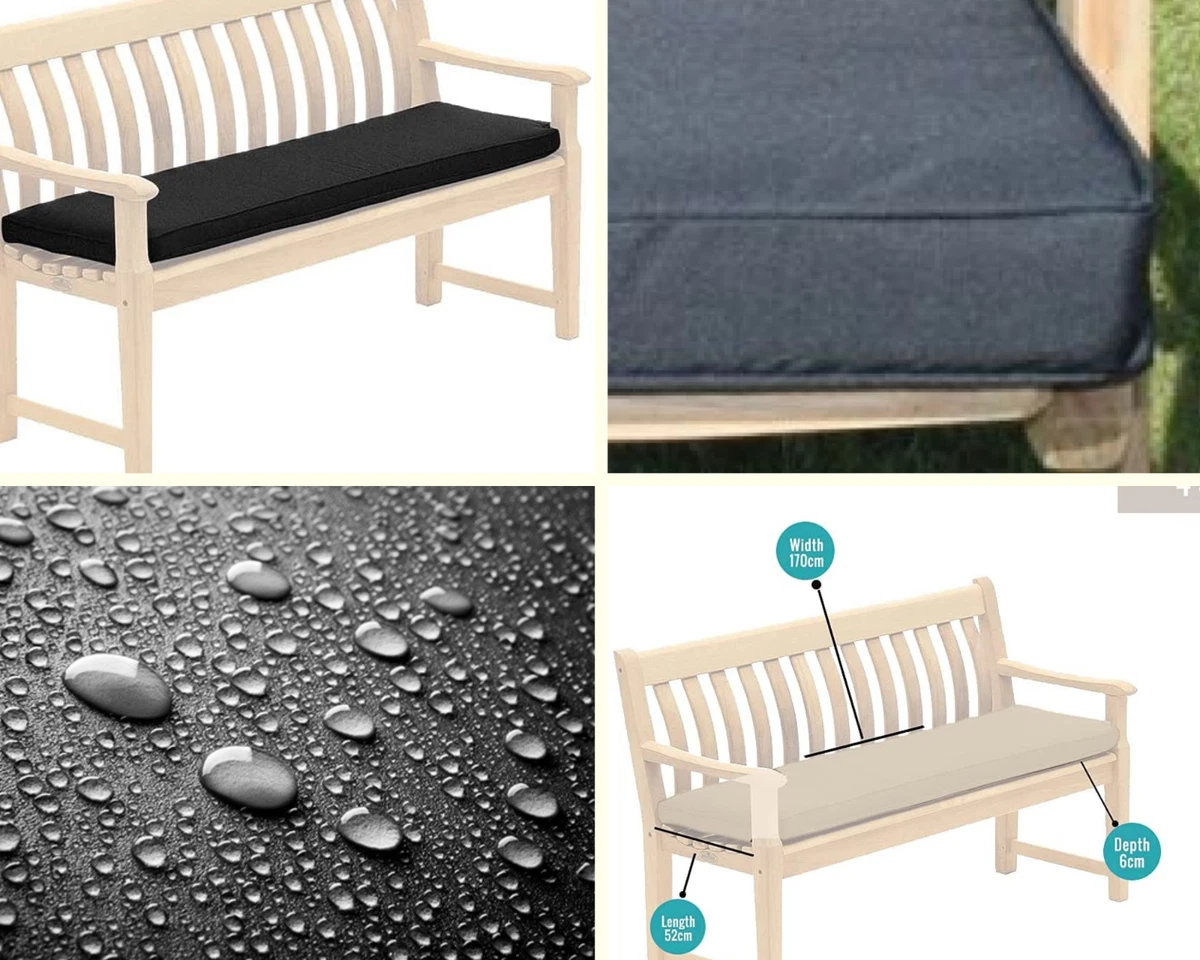 Garden bench cushions the range hot sale