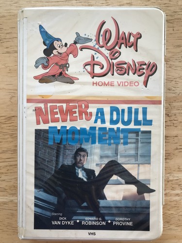 Never a Dull moment - Walt Disney 1967 (VHS) Clamshell Edition