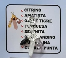 PIEDRAS DE CUARZO 1 PCS DINERO SUERTE SALUD Y PROTECCION ORACION E INSTRUCCIONES