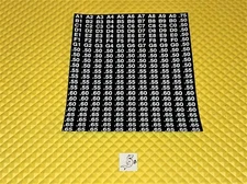 AMS 35 & 39 / SENSIT 1 & 2 VENDING MACHINE SELECTION & PRICE LABELS / Free Ship!