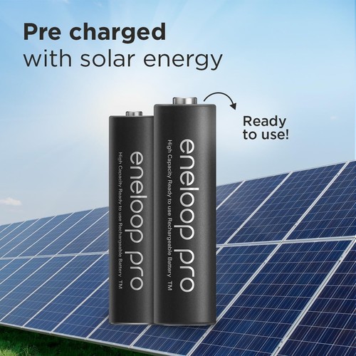 Panasonic Eneloop Pro, AA/Mignon, Rechargeable Battery, 4-Pack - Picture 5 of 6