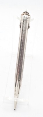 Fyne Poynt Sterling Silver Mechanical Lead Pen Mabie Todd & Company,