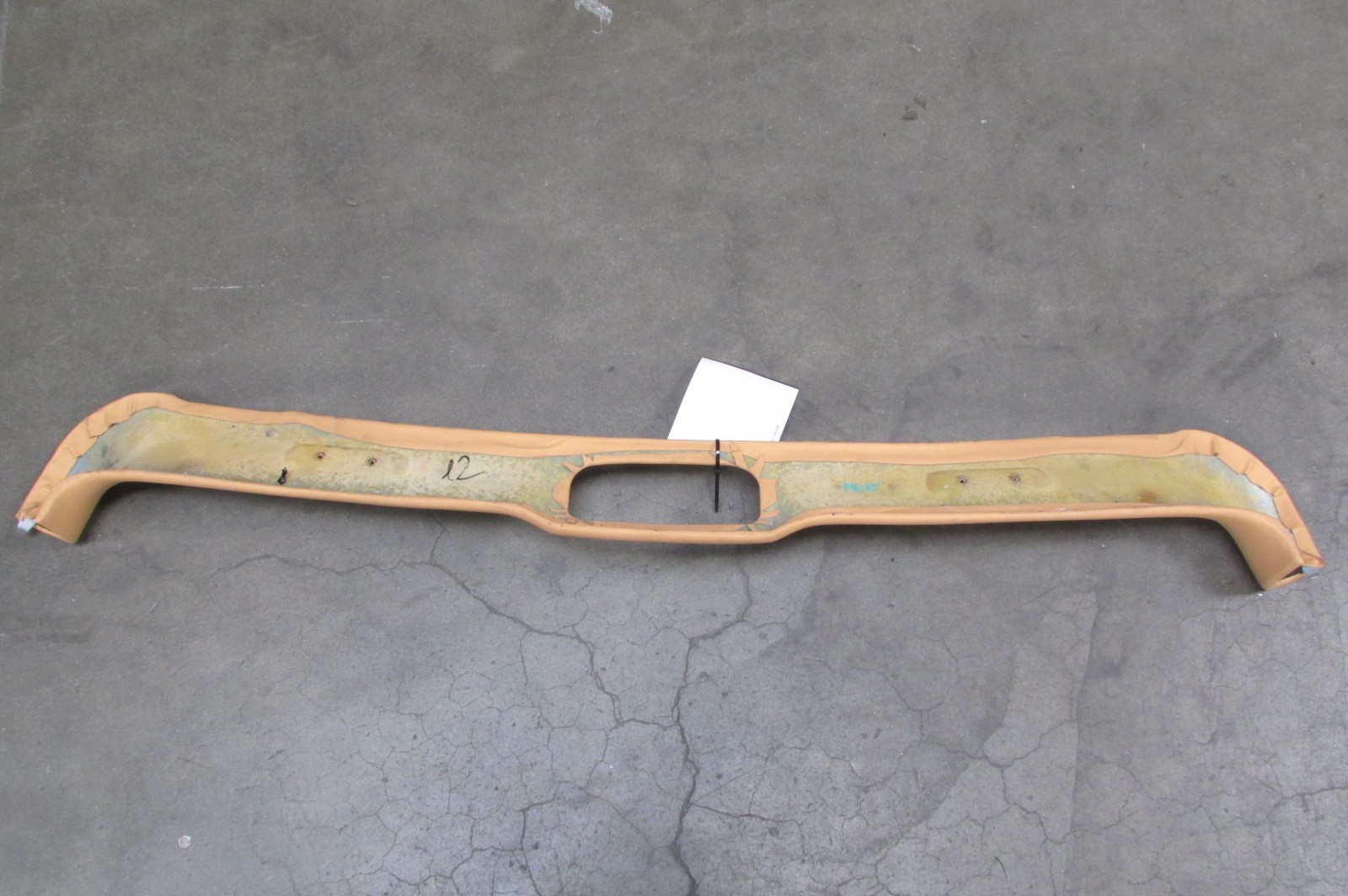 Ferrari F430, Spider Upper Windshield Cover Beige Leather, Used, P/N 68503705