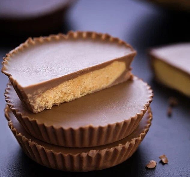 SUGAR FREE RUSSELL STOVER PEANUT BUTTER CUP CHOCOLATE CANDY BULK VALUE BAG PRICE - Image 4 of 4