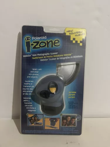 POLAROID I-ZONE WEBSTER MINI PHOTOGRAPHIC SCANNER New Sealed - Picture 1 of 3