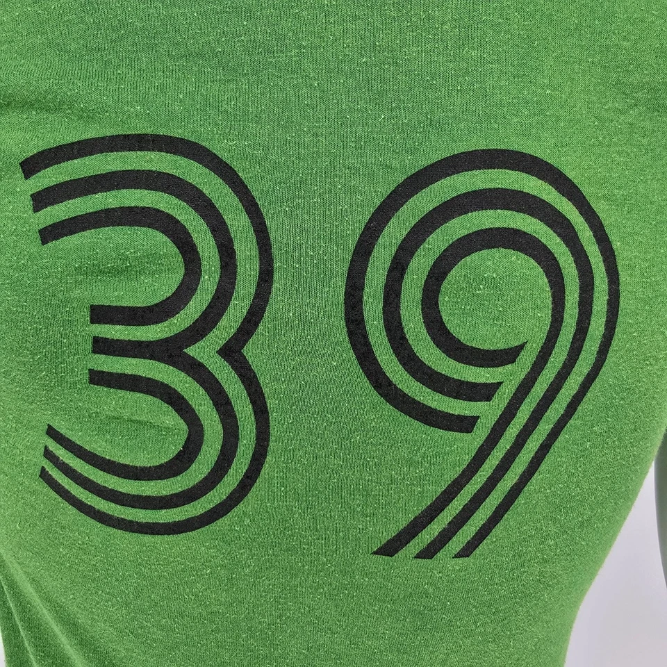 Camiseta de fútbol vintage de los años 80 Soffe Shirts Strongville #39 camiseta con timbre (XS) Foto 4 de 4