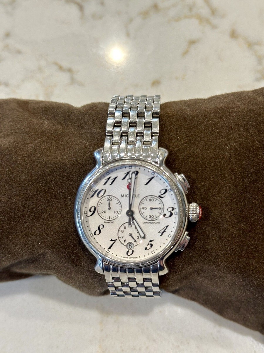 Michele Fluette Diamond Watch MW24A01A1966 | eBay display picture 2