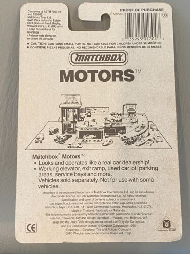 1992 Matchbox '57 Chevy MB4 w/ Moving Parts - Picture 6 of 6