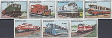 Burkina Faso Railway Locomotives 1985 MNH-12,50 Euro