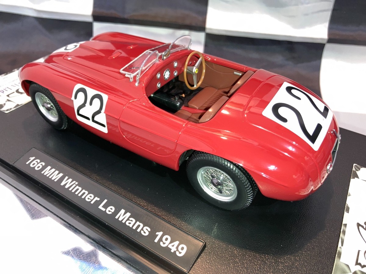 FERRARI 166 MM BARCHETTA Orange - SPA 1949 - Roosdorp / De Ridder