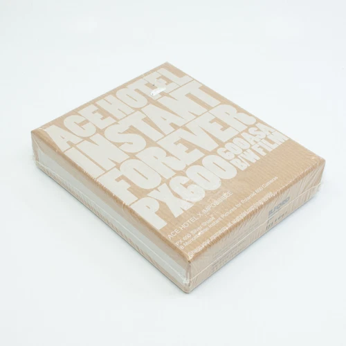 RARE Impossible Project x Ace Hotel Polaroid PX600 B&W Silver Shade Film EXPIRED