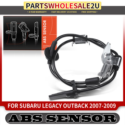 2x Front ABS Wheel Speed Sensors – Left & Right – For Subaru Legacy Outback 2007-2009 – Autodayplus