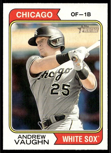 2023 Topps Heritage Andrew Vaughn G103 Chicago White Sox #270