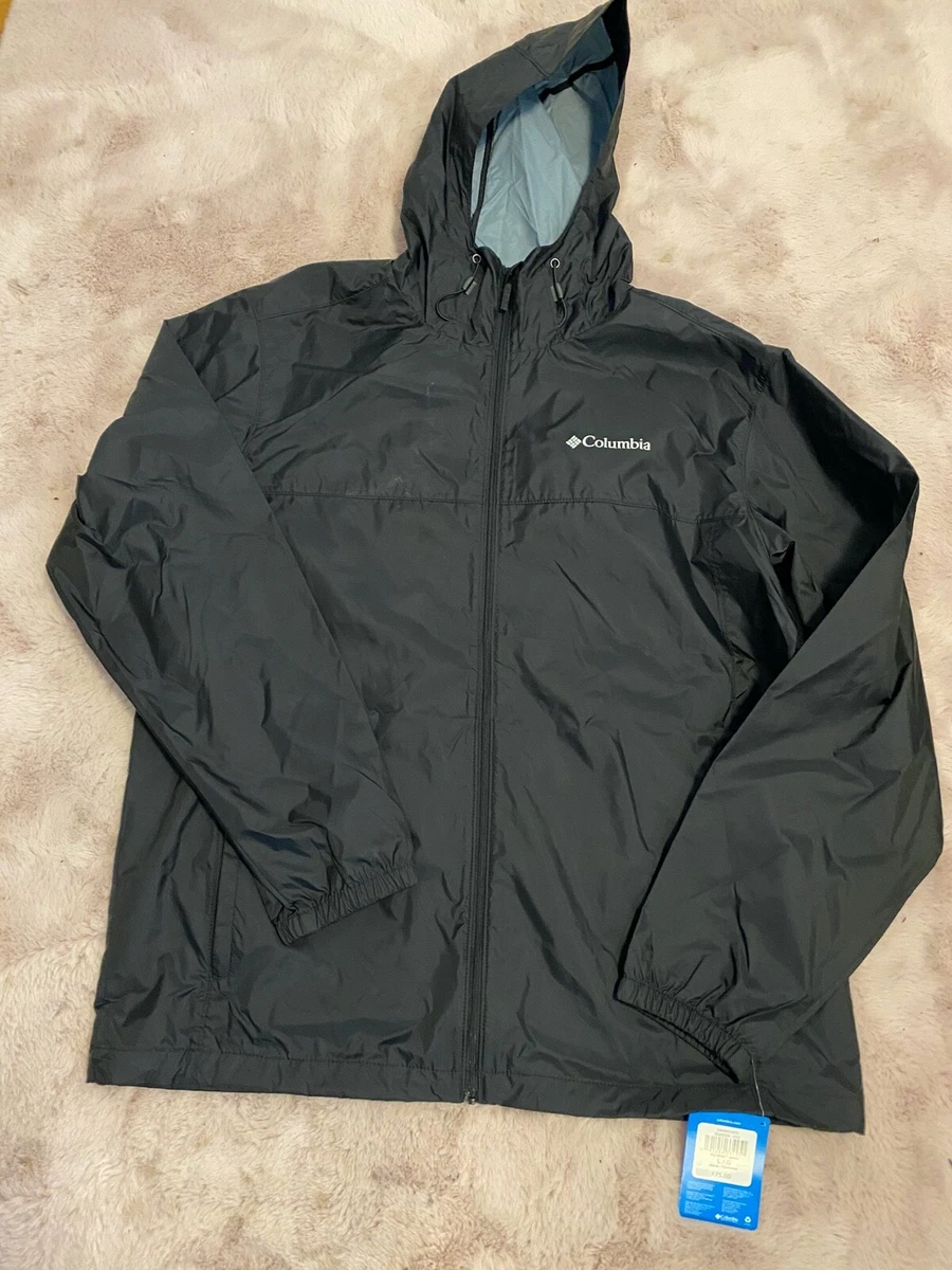 Columbia black windbreaker jacket cheap