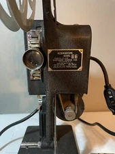 Vintage Eastman Kodak Kodascope Model EE 16mm Projector with Case Extras
