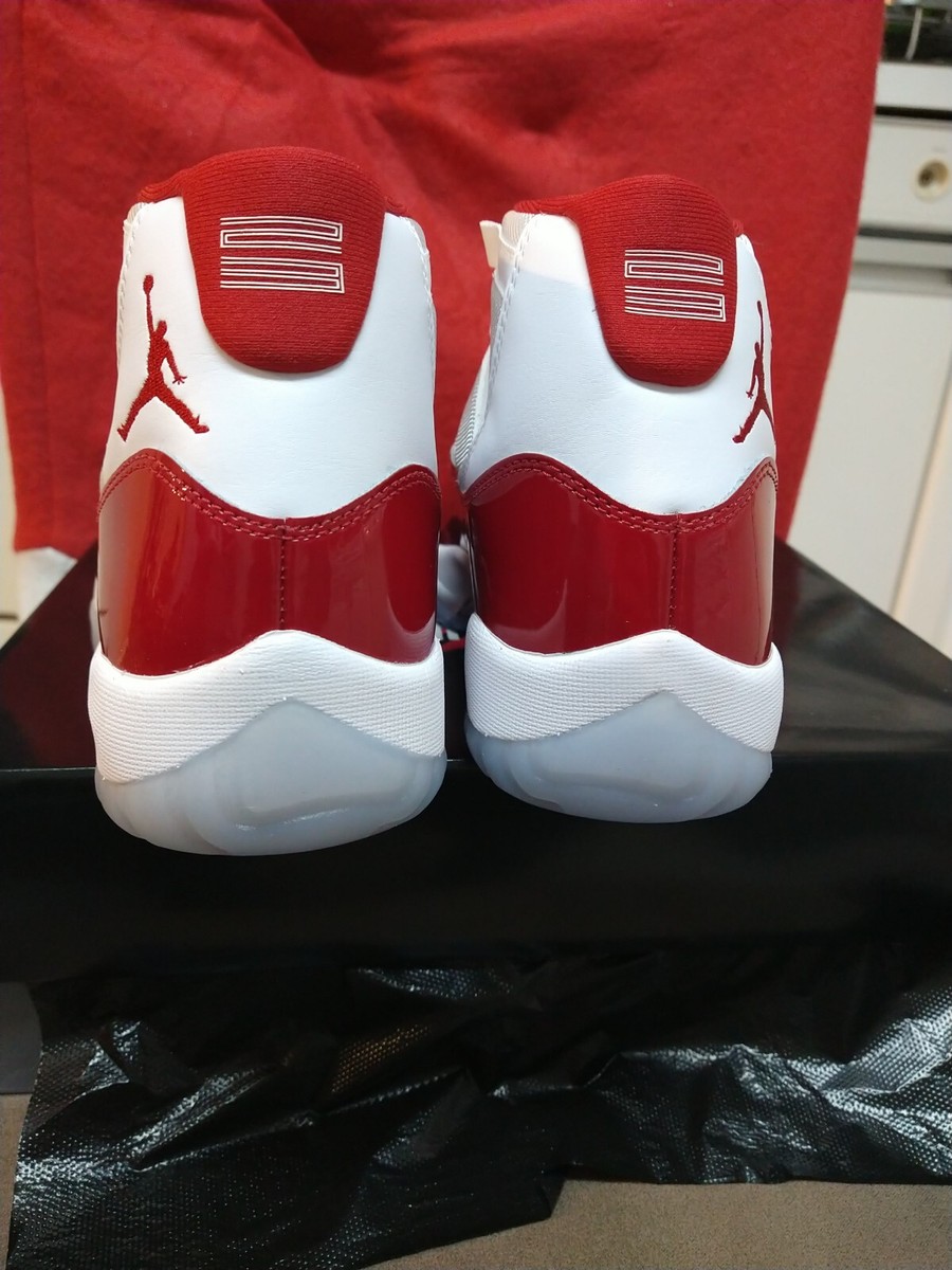 Air Jordan 11 retro レッド us10 28.0 Nike Air Jordan 11 Cherry Varisty Red Chicago Lost Men Size