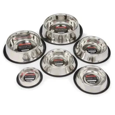 ProSelect X-Super Heavy No-Tip Mirror Pet Bowls