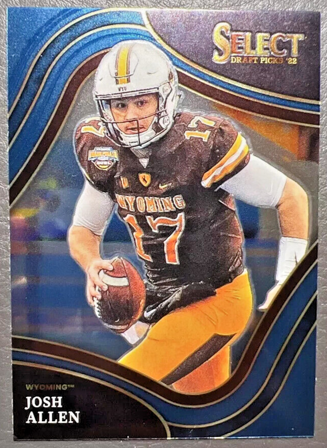 2022 Panini Select Draft Picks - Field Level #169 Josh Allen Buffalo Bills