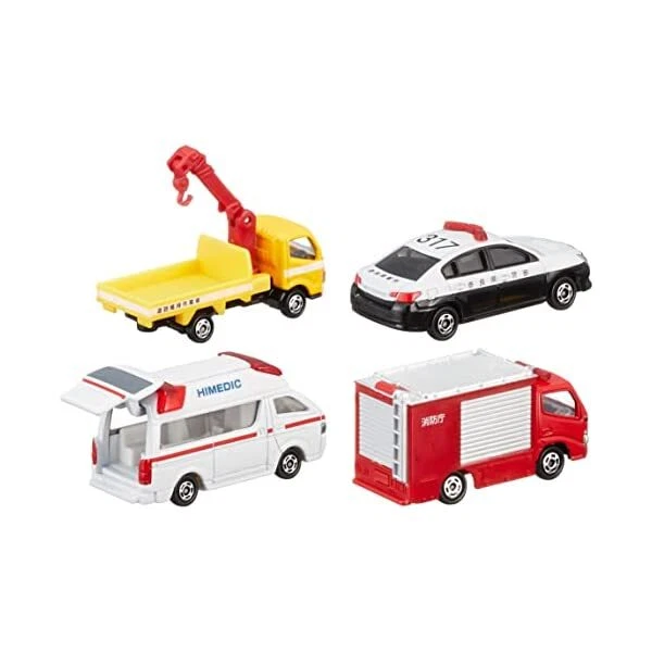 Tomica emergency vehicle set 5 JP - Image 2 of 4