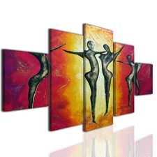 Quadri etnici stampe moderne su tela quadro moderno arredamento etnico #a18